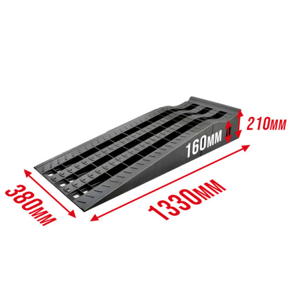 Rampas de elevación altas de 2 piezas - 16 cm (par) - Imagen 2